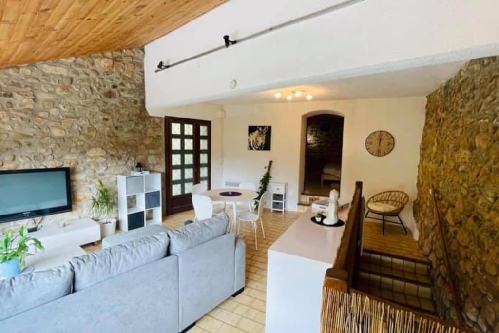 Gite Des 3 Vallees - Le Soleil Des Cevennes Apartment Saint-Jean-du-Gard Ngoại thất bức ảnh